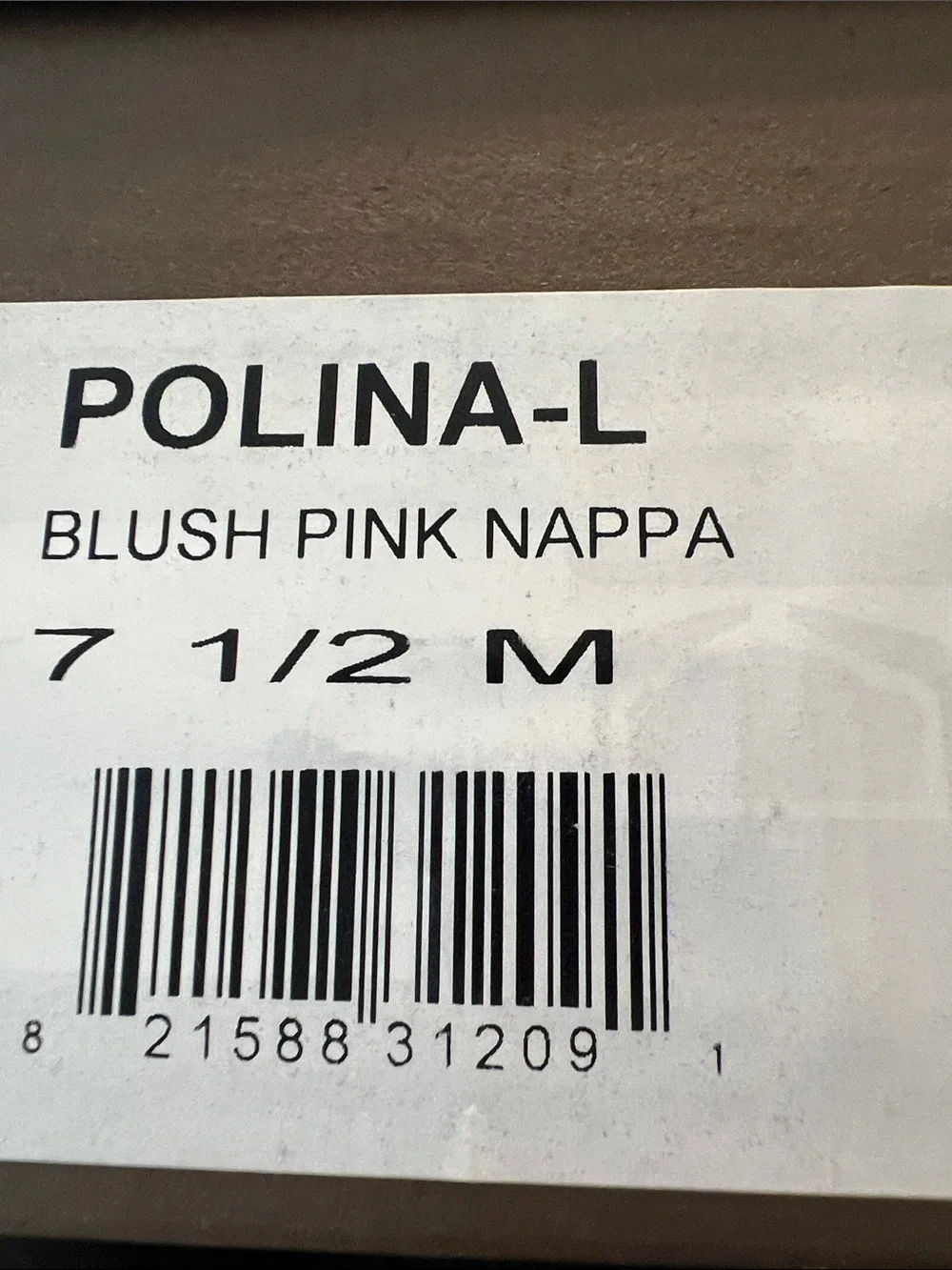 Polina Blush Pink Nappa Leather Pointed-Toe High Heels by Paolo Size 7.5